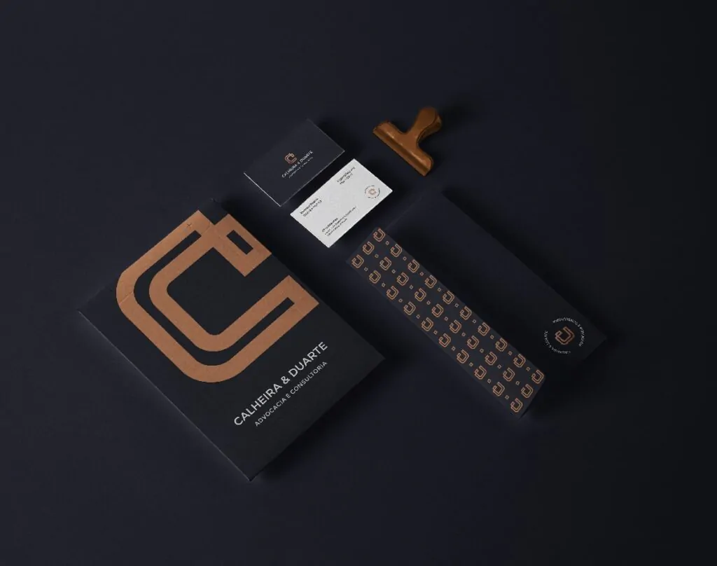 Design de Logotipo e Identidade Visual para Calheira e Duarte Arquitetura