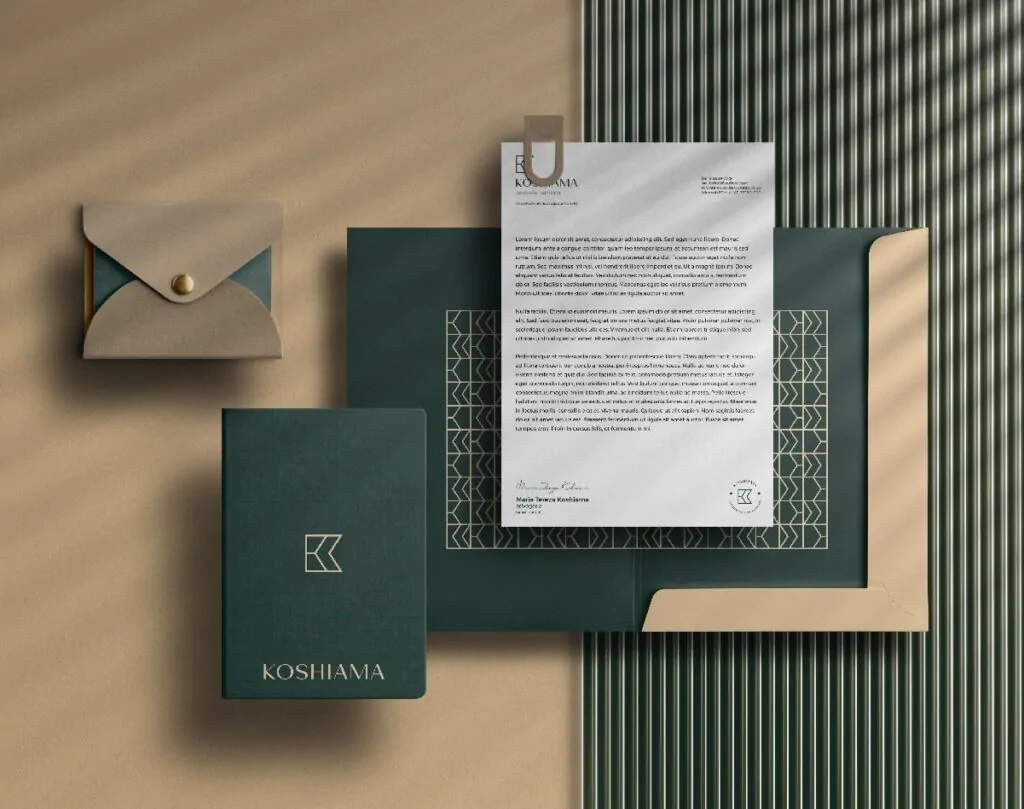 Projeto de Identidade Visual Estratégica para Koshiama por Vaillant Estúdio